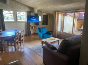 Appartement 71m2 près de Megève, à 200m télécabine la Princesse, 2 chambres, parking couvert, local ski
